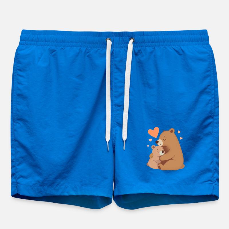 Maman Ours et Bébé Ours - Short de bain - cobalt blue