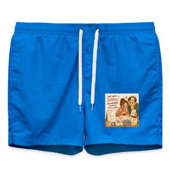 Baby: Euer neues Hobby - Badeshorts - Cobalt blue - Vorne