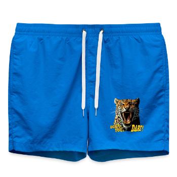 Attaque rugissante du léopard - N’ose pas - Short de bain - cobalt blue - Devant