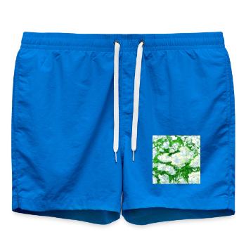 Peintures de sureau - Short de bain - cobalt blue - Devant