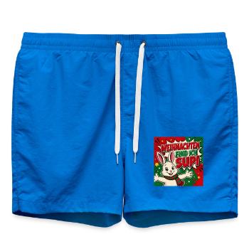 Weihnachtshase . 2 - Badeshorts - Cobalt blue - Vorne