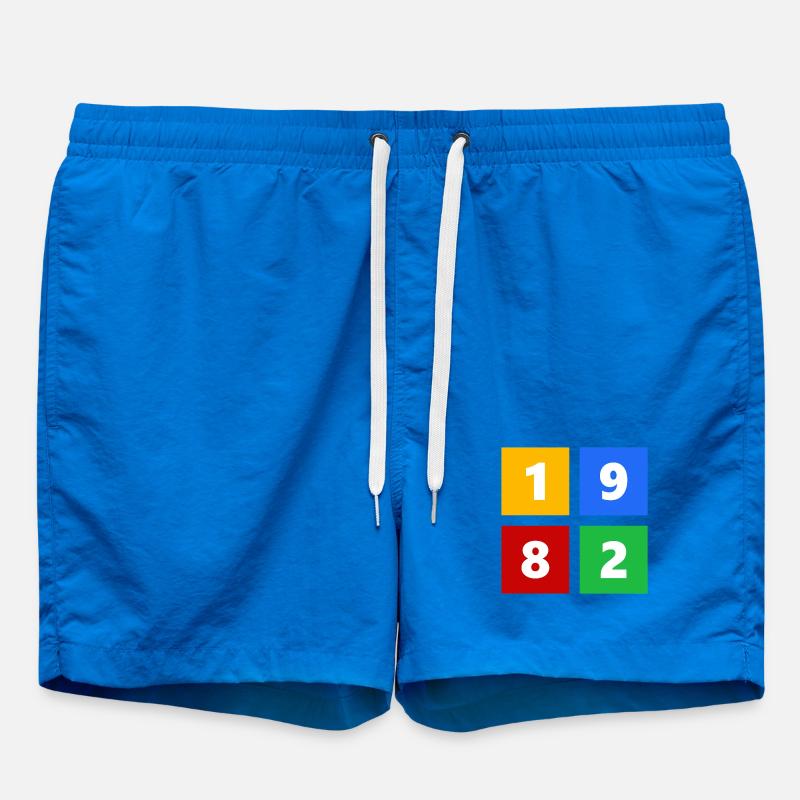 1982 - Badeshorts - Cobalt blue