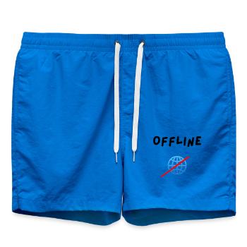 Hors-ligne - Short de bain - cobalt blue - Devant - AI Model Male 185 light (185cm)