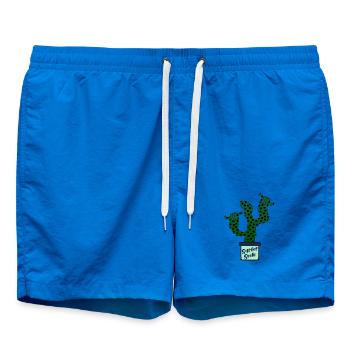 Surfer Surfing Kaktus - Badeshorts - Cobalt blue - Vorne - AI Model Male 185 light (185cm)