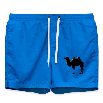 Camel - Swim Trunks - cobalt blue - Front - AI Model Male 185 light (185cm)