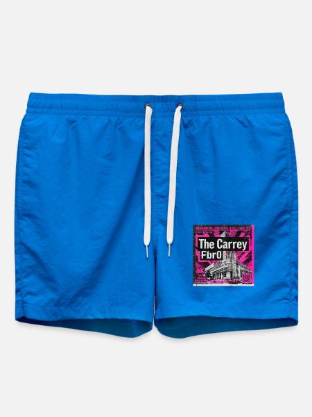 The Carrey: Witz, Wahrheit, Widerstand - Badeshorts - Cobalt blue