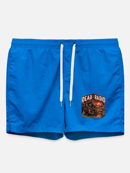 TOTES RADIO | Fahrt auf die letzte Frequenz - Badeshorts - Cobalt blue