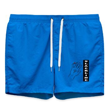 Slackline Ameise - Badeshorts - Cobalt blue - Vorne - AI Model Male 185 light (185cm)