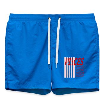 Sternzeichen Geburtstag Fische - Badeshorts - Cobalt blue - Vorne - AI Model Male 185 light (185cm)