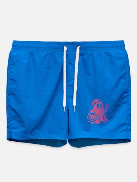 Halloween Geist Gespenst - Badeshorts - Cobalt blue