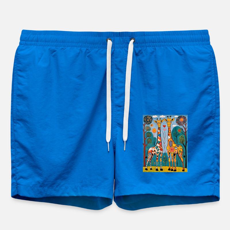 Girafes - Short de bain - cobalt blue