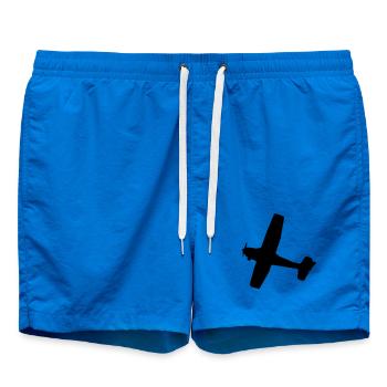 Aircraft - Swim Trunks - cobalt blue - Front