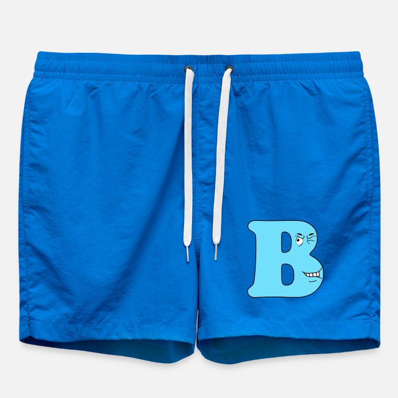 B - Swim Trunks - cobalt blue