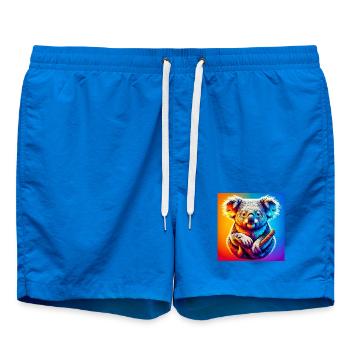 Koala - Swim Trunks - cobalt blue - Front