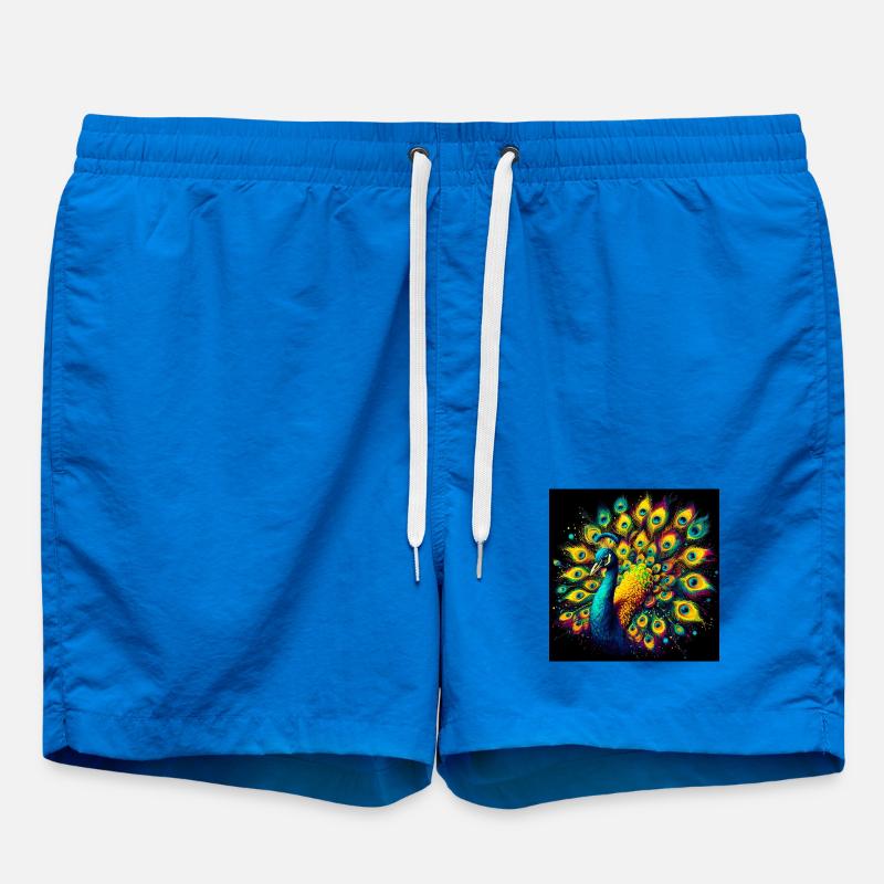 peacock - Swim Trunks - cobalt blue