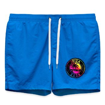 Ibiza 2026 Colorful Vintage - Swim Trunks - cobalt blue - Front