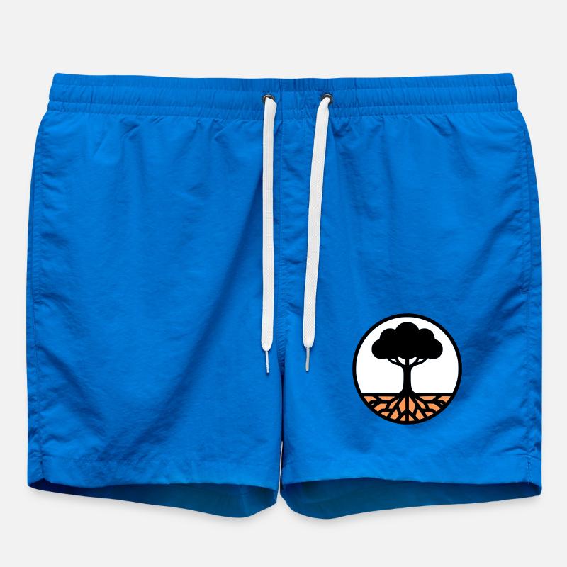 Lebensbaum Kreis Icon - Badeshorts - Cobalt blue