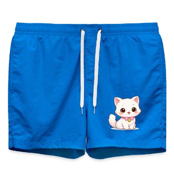 Kitten Bell Magic - Swim Trunks - cobalt blue - Front