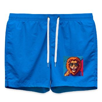 Frankensteen: The Deciding King - Swim Trunks - cobalt blue - Front