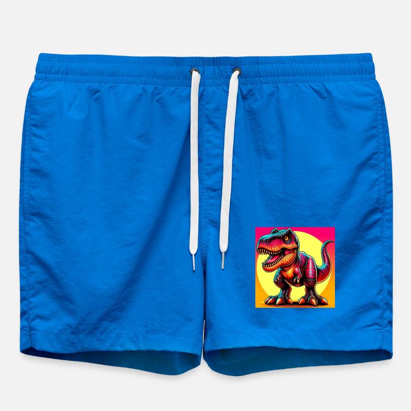 dinosaur - Swim Trunks - cobalt blue