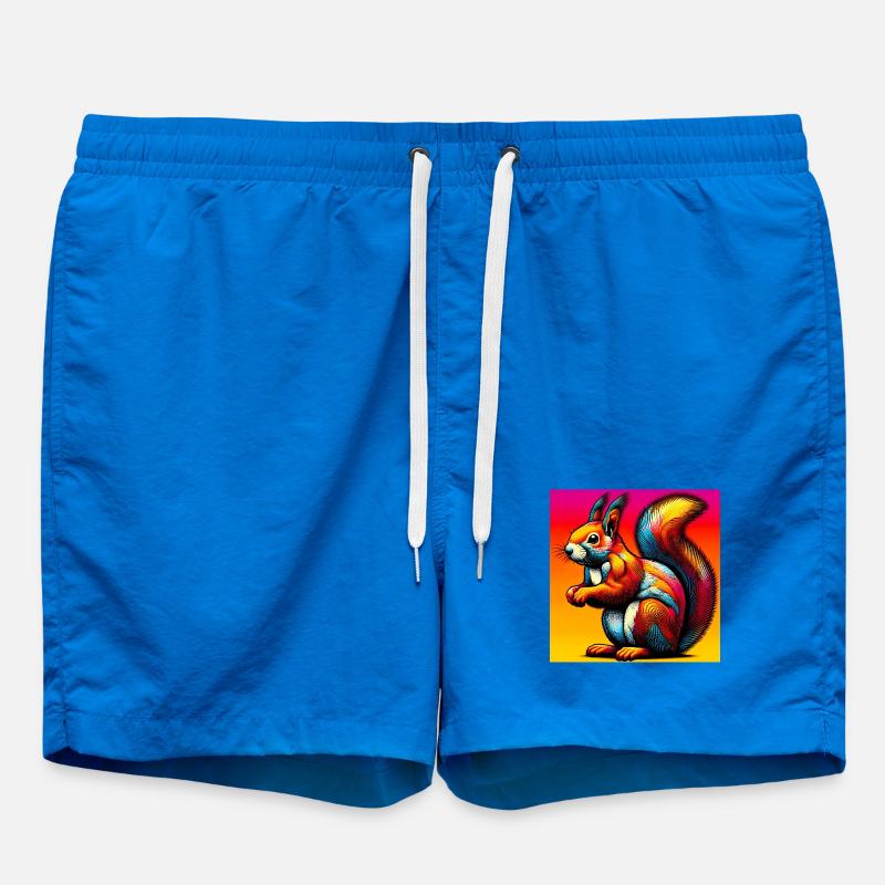 Eichhörnchen - Badeshorts - Cobalt blue