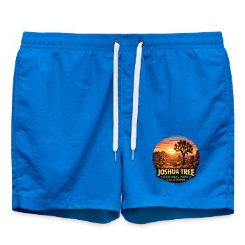 Joshua Tree Nationalpark Landschaft Camping Sonne - Badeshorts - Cobalt blue - Vorne