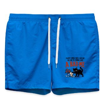 La journée va être un mauvais moi - Short de bain - cobalt blue - Devant