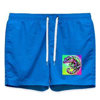 Gecko - Swim Trunks - cobalt blue - Front