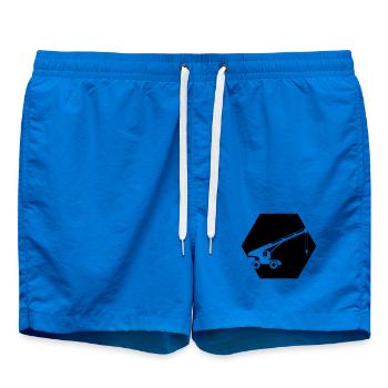 Bagger - Badeshorts - Cobalt blue - Vorne - AI Model Male 185 light (185cm)