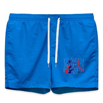 Kropotkin - Badeshorts - Cobalt blue - Vorne - AI Model Male 185 light (185cm)