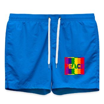 paix - Short de bain - cobalt blue - Devant - AI Model Male 185 light (185cm)
