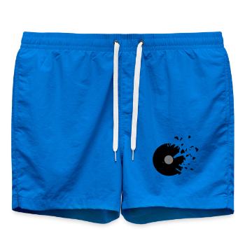 schallplatte_1 - Short de bain - cobalt blue - Devant - AI Model Male 185 light (185cm)