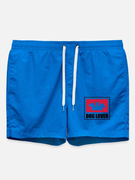 Dog Lover - Swim Trunks - cobalt blue