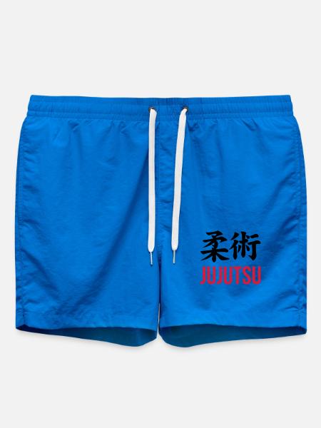 Jujutsu Jiu Jitsu Jiujitsu Ju-jitsu Jiu-jitsu - Swim Trunks - cobalt blue