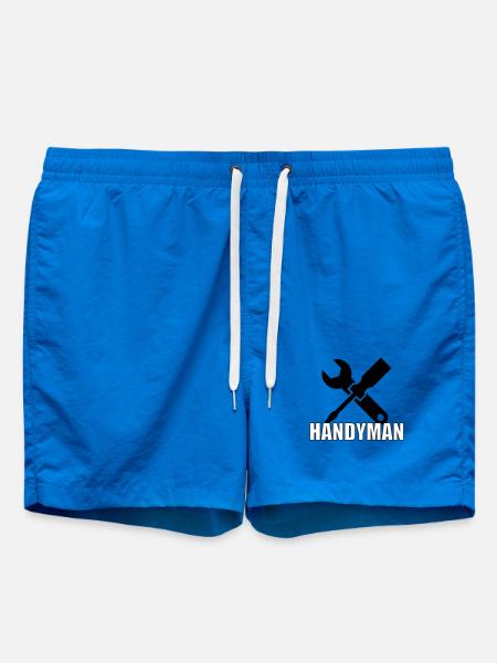 Handyman 🔨 - Swim Trunks - cobalt blue