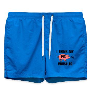 Je pense que mon cochon siffle - Short de bain - cobalt blue - Devant