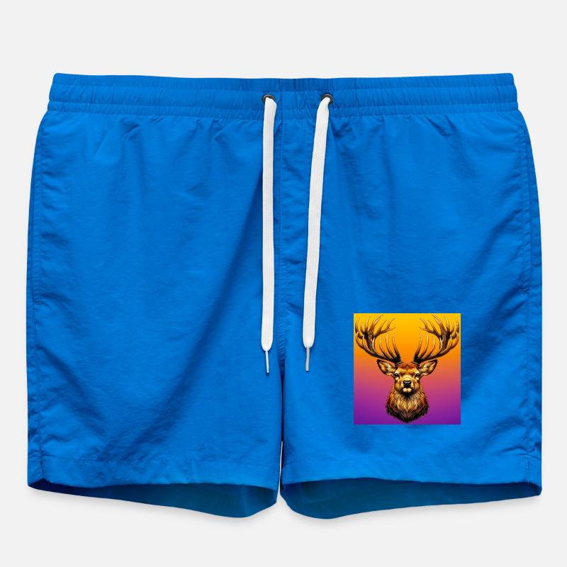 Deer - Swim Trunks - cobalt blue
