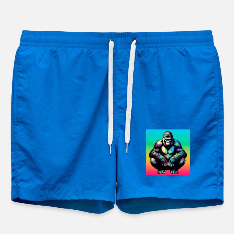 gorilla - Swim Trunks - cobalt blue