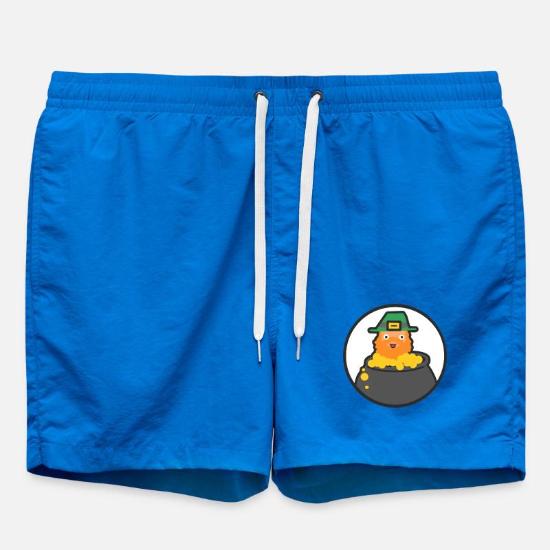 AND Ginger_cs2 emblem - Swim Trunks - cobalt blue
