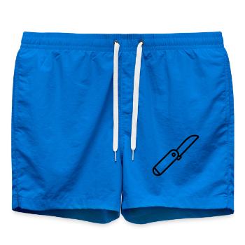 couteau suisse - Short de bain - cobalt blue - Devant - AI Model Male 185 light (185cm)