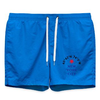 New York City - Short de bain - cobalt blue - Devant