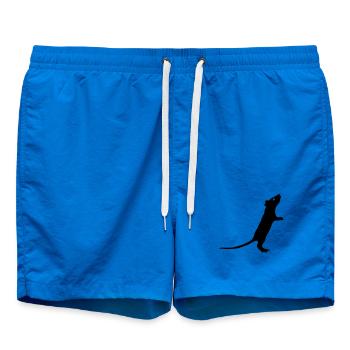 Ratte - Badeshorts - Cobalt blue - Vorne - AI Model Male 185 light (185cm)