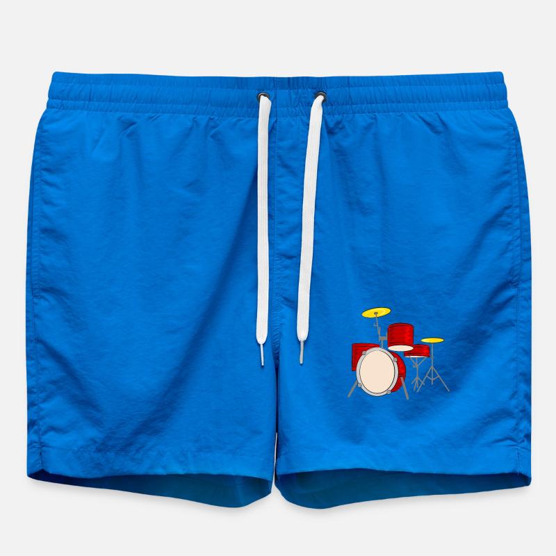 drum - Swim Trunks - cobalt blue