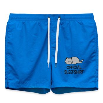 Chats Chats - Short de bain - cobalt blue - Devant - AI Model Male 185 light (185cm)
