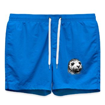 Phoque - Short de bain - cobalt blue - Devant - AI Model Male 185 light (185cm)