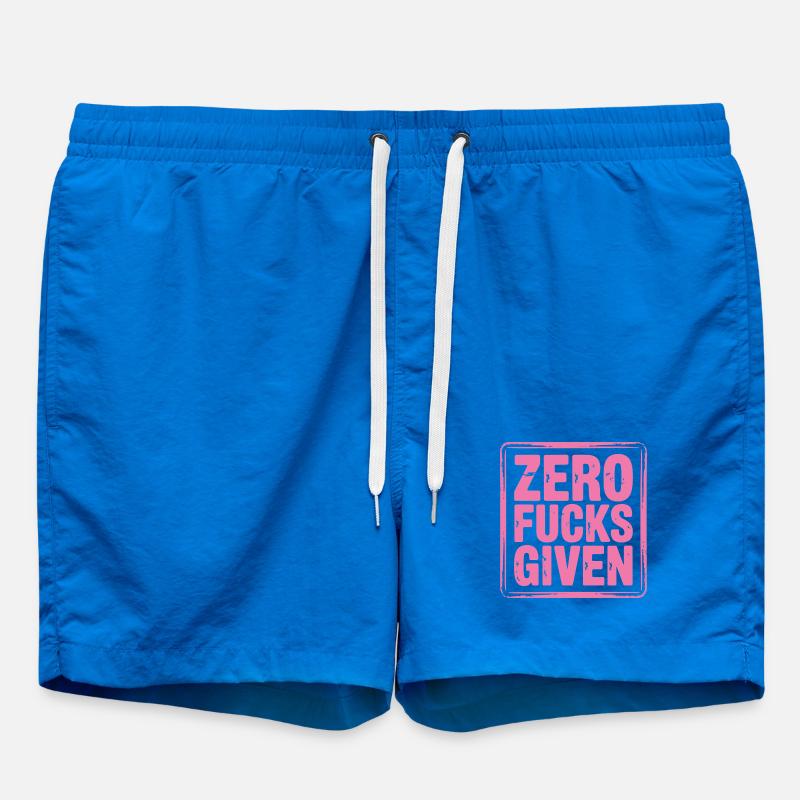 Feminist Statement Bold Design - Swim Trunks - cobalt blue