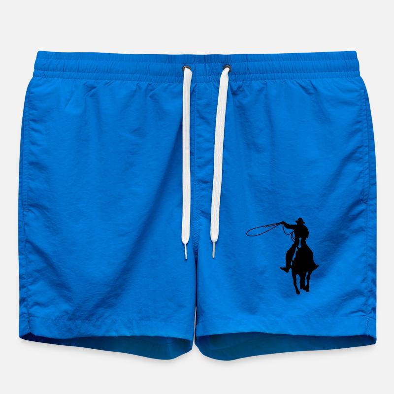Cowboy - Swim Trunks - cobalt blue