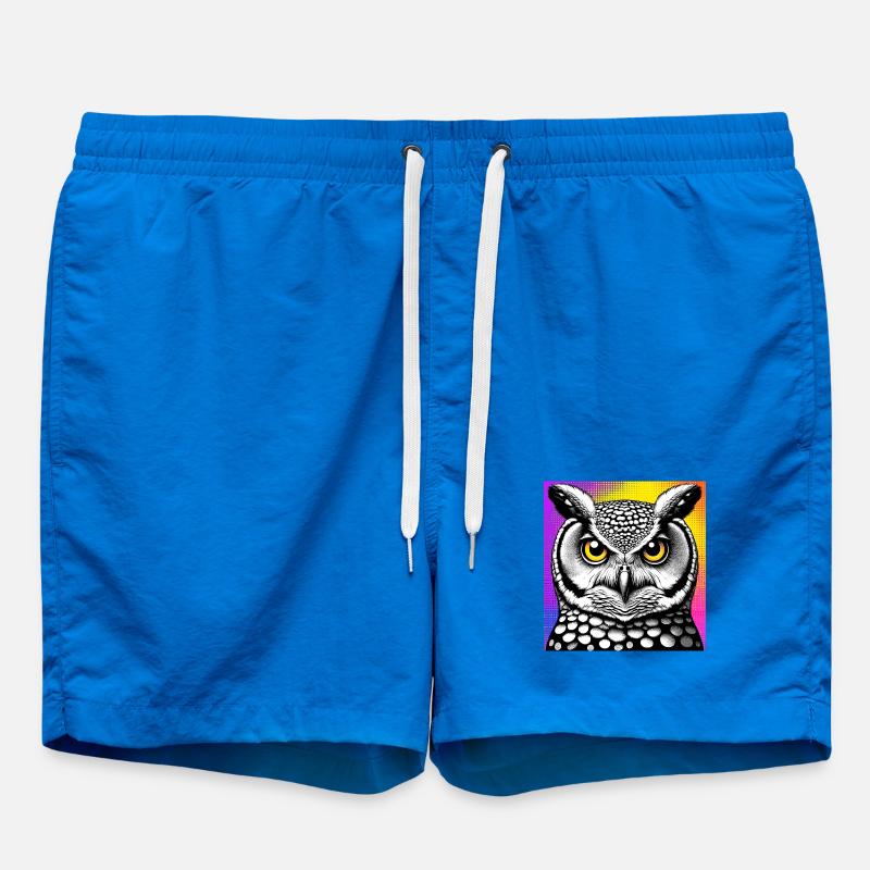 hibou - Short de bain - cobalt blue