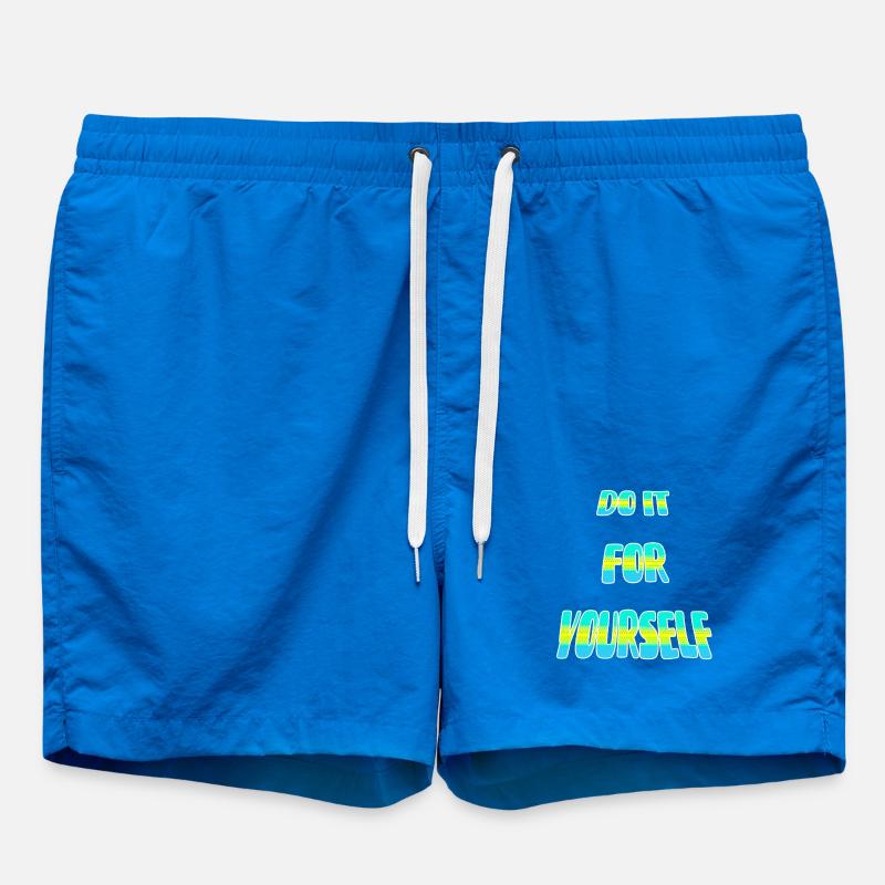 Fais-le point. - Short de bain - cobalt blue