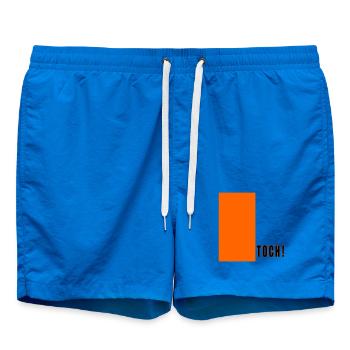 NEVERTHELESS - Swim Trunks - cobalt blue - Front - AI Model Male 185 light (185cm)
